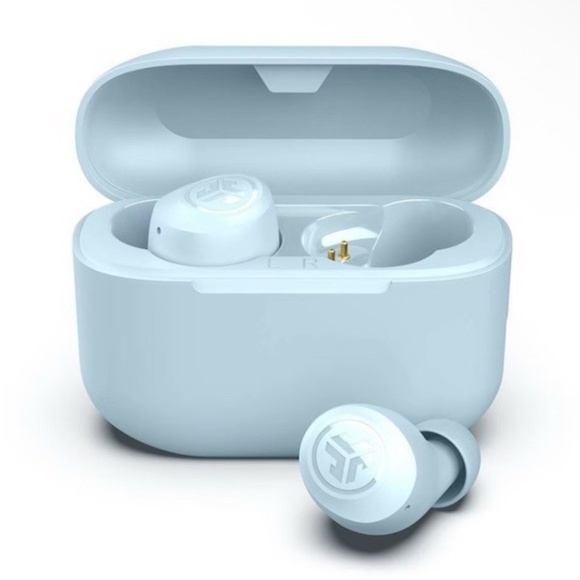 JLab Go Air Pop True Wireless Bluetooth Earbuds - Light Blue - Picture 7 of 10